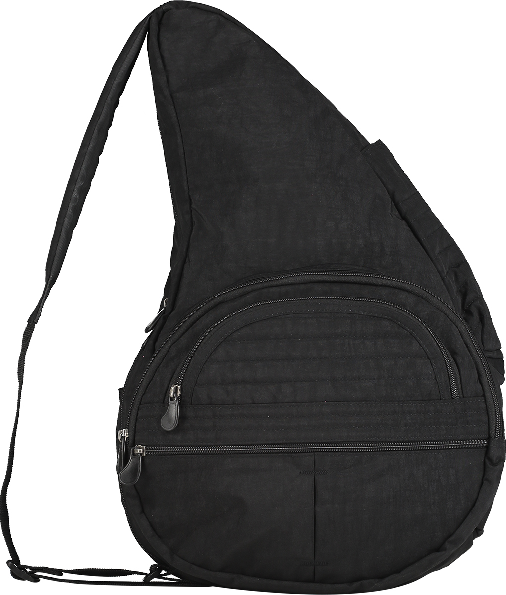 AmeriBag 21" Crossbody Sling Carry All Healthy Back Bag (Black)