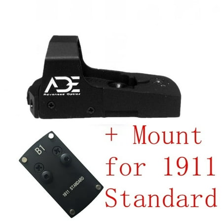 Ade Advanced Optics RD3-006B GREEN Dot Reflex Sight for Colt 1911 Style 1911 Standard