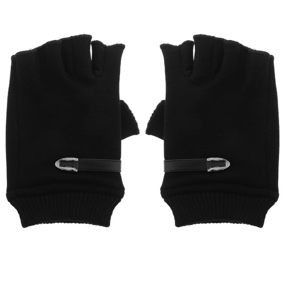 Miangastore 1 Pair Womens Fingerless Gloves For Winter Running And Cycling Warm Gloves Ladies Gloves Hiking Gloves For Men Work Gloves