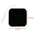 thumbnail image 2 of Replacement Pads TENS Wired Electrodes Compatible with TENS 7000, TENS 3000 - 20 Premium 2"x2" Wired Replacement Pads for TENS Units Discount TENS Brand Electrode Pads, 2 of 6