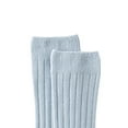 thumbnail image 2 of Gureui Toddler Infant Baby Boys Girls Medium Tube Socks, Solid Color Ribbed Knit Knee High Socks Seamless Uniform Stockings, 2 of 7