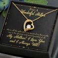 thumbnail image 5 of To Mom Above All s Forever Necklace w Message Card, 5 of 20