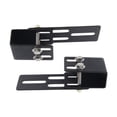 thumbnail image 3 of Soportes de montaje para barra de luz Zulema para portaequipajes de techo de automóvil color negro, 3 of 8