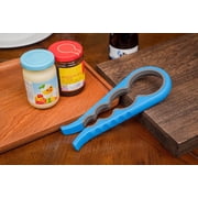 Anti-skid Jar Opener Jar Lid Remover Rubber Can Opener Kitchen Grippers To Remove Stubborn Lids, Caps and Bottles Great Kitchen Gadgets For Small Hands or Seniors(Blue)