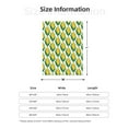 thumbnail image 5 of Sigee Corn Cob for Flannel Blanket - Ultra-Soft, Warm and Cozy, Perfect for Couch, Bed, or Travel-40"x30", 5 of 6