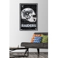 thumbnail image 2 of NFL Las Vegas Raiders - Neon Helmet 23 Wall Poster with Pushpins, 22.375" x 34", 2 of 4