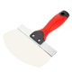 thumbnail image 2 of 2PCS Bucket Scoop for Drywall, Plaster Stainless Steel Bucket Scoop - 6.5 Inch Curved Contoured Bla, 2 of 5