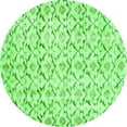 thumbnail image 1 of Ahgly Company Indoor Round Abstract Green Contemporary Area Rugs, 4' Round, 1 of 1