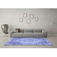 thumbnail image 3 of Ahgly Company Indoor Rectangle Persian Blue Traditional Area Rugs, 5' x 8', 3 of 4