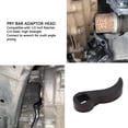 thumbnail image 4 of Crowbar Adapter Head, Sturdy and Secure Pry Bar Adaptor Head Firm Connection  for 1/2 Inch Drive Ratchet, 4 of 7