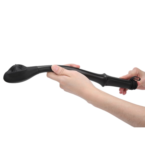 Long Comfort Wiper, Ergonomic Handle Toilet Aid for Bottom Wiping with Anti Skid ABS and Soft Silicone Head, Self Wipe Assist for Limited Mobility, Elderly, Disabled