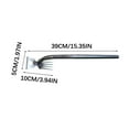 thumbnail image 3 of Luxcidy Weed Removal Tool, Garden Weeding Tools Manganese Steel Hand Weeder Tool with Handle, 5 Teeth Dual Purpose Manual Weeders Tool Weed Pulling Tool for Garden (IronHandle), 3 of 3