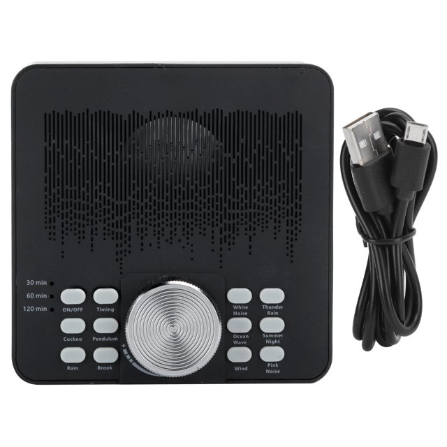 DEWIN SMY‑01 Rotate Knob Sleep Sound Therapy Machine Portable Sleep Aid White Noise Machine