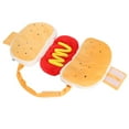 thumbnail image 1 of Clothes For Dogs, Three Sizes To Choose Hot Dog Modelling Designed Pet Clothes, Hook And  Designed For Dogs Cats Yellow, 1 of 8