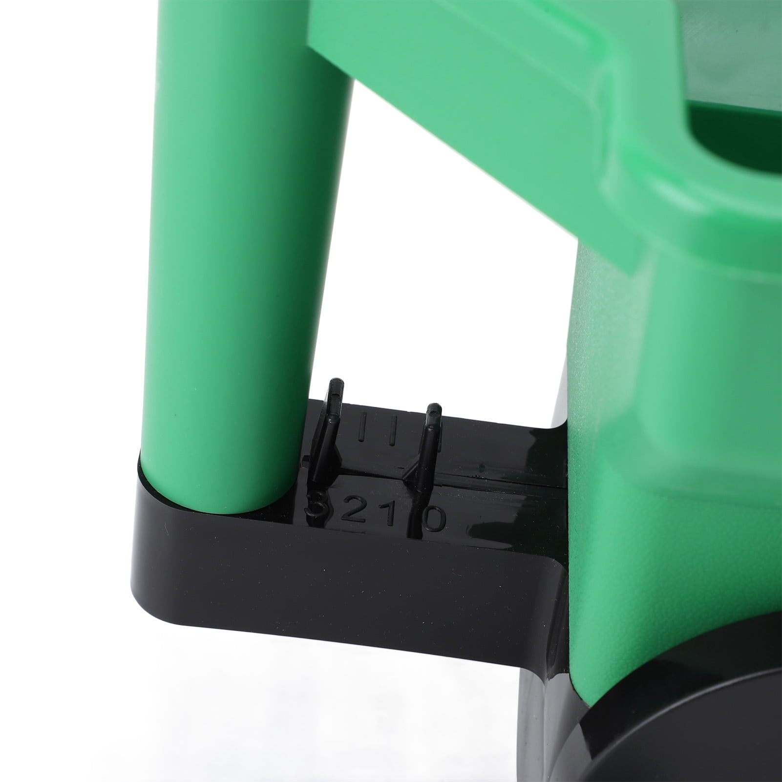 NFTIGB Hand Spreader 3L Capacity Small Manual Handheld Broadcast Spreader for Fertilizer Salt and Seeds Green (9.4 in / 24 cm)