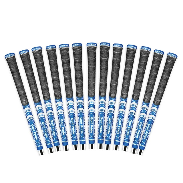 Golf Club Grip Golf Pride MCC Hybrid azul/blanco, tamaño mediano, paquete de 13