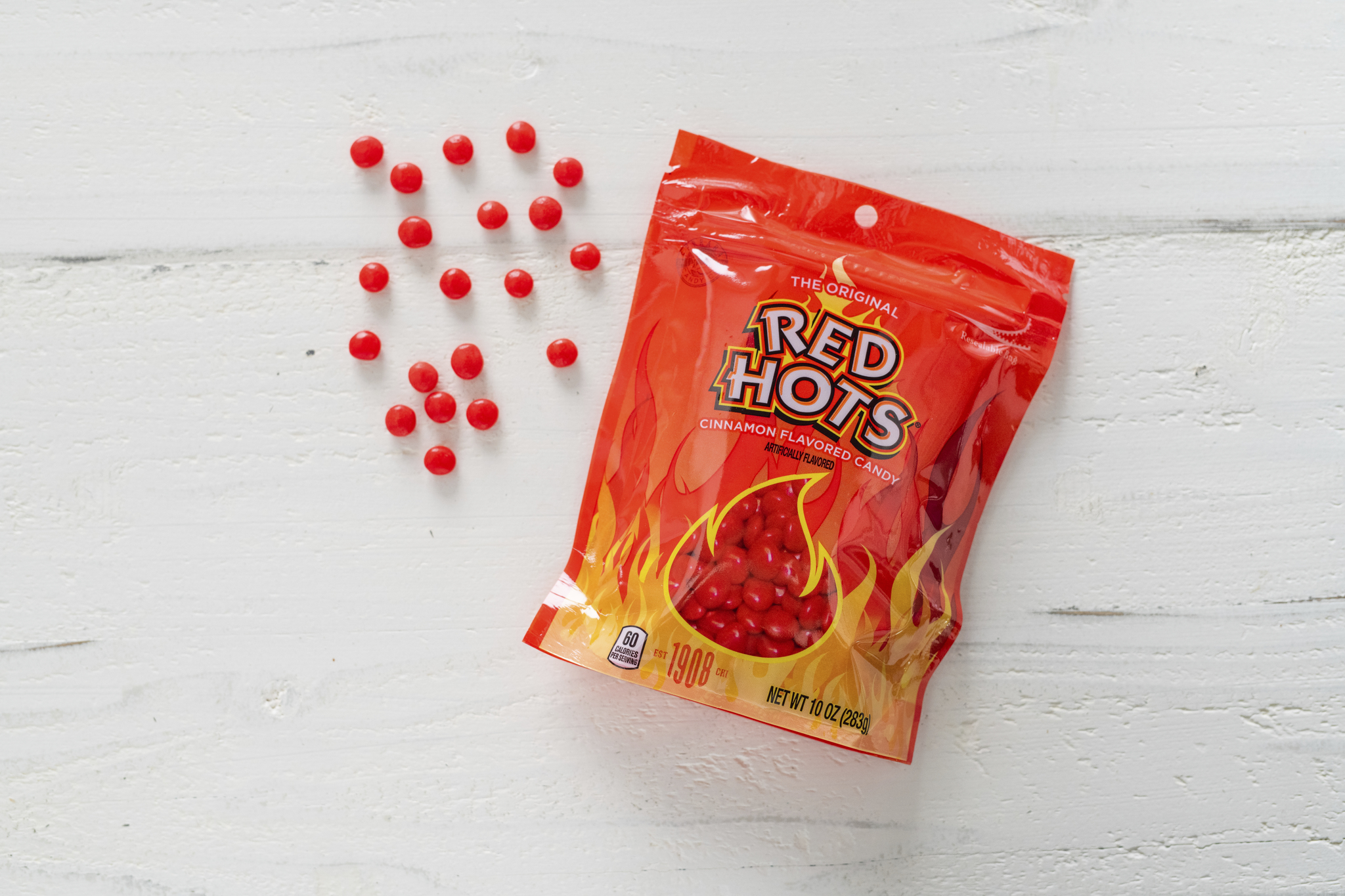 Red Hots Cinnamon Candy Bag, 10 oz