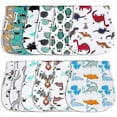 thumbnail image 5 of 2-in-1 Baby Bibs & Burp Cloths Set, 3-Layer Design, Large Size, Super Absorbent, 100% Organic Cotton, Soft & Comfortable，12-Pack, 5 of 6