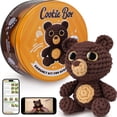 thumbnail image 1 of Kit de ganchillo para galletas para principiantes Amigurumi Bear Bruno, 1 of 7