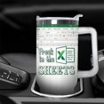 thumbnail image 5 of Freak In The Sheets Excel Tumbler 40Oz with Handle and Straw Office Mug Accountant Funny Cug Gifts for Boss CPA, CFO, Coworkers, Men, Women, Accounting Graduation, 5 of 6