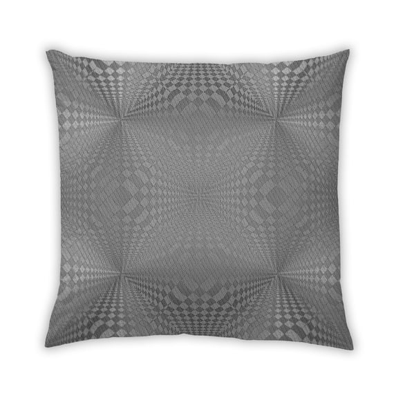 Ahgly Company Outdoor Square Contemporary Throw Pillow, 18 inch by 18 inch