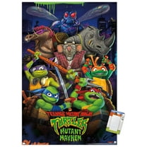 Teenage Mutant Ninja Turtles: Mutant Mayhem - Group Wall Poster, 22.375" x 34"