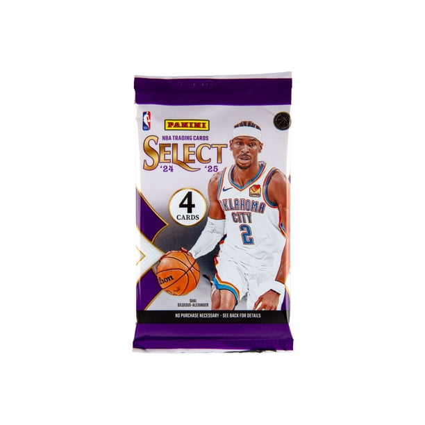 Panini 2024-25 NBA Select Basketball Blaster Box, 6 ct with 4