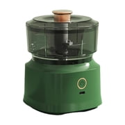 Premium portable electric garlic chopper, 25w powerful mini food processor with one-touch operation, safe food-grade pp material for onion, ginger & herbs, 5. 3x4 inch compact size