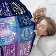 thumbnail image 5 of Yibo Granddaughter Gifts Blanket Flannel Soft and Comfortable Anti-static Bed Sofa Blanket, 5 of 7