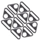 thumbnail image 5 of Accesorios para equipaje, 10 piezas de hebilla ajustable de 38 mm, hebilla decorativa de metal, diseño exquisito, 5 of 12