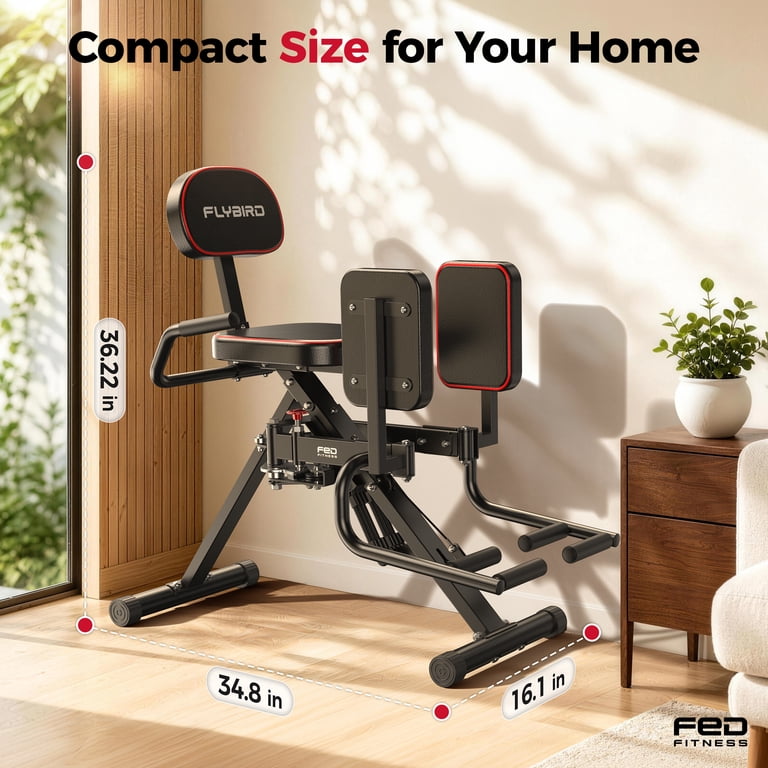 FED Fitness Flybird Hip Abductor & Adductor Machine, 108Lb photo 4