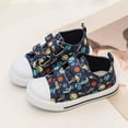 thumbnail image 2 of KAOOCXU Toddler Kids Fashion Summer Low Tops Trend Sneakers Princess Shoes Girls Buckle Casual Board Shoes Cute Footwear, 2 of 9