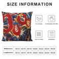 thumbnail image 5 of Pillow Covers Boom Y'all Red Blue Throw Pillowcase Cushion Case Decorations for Sofa Couch, 5 of 5