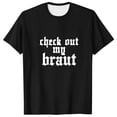 thumbnail image 3 of Razzly Men's Graphic T Shirt Short Sleeve Casual Tee Comfortable Summer Wear Lightweight Breathable Funny Print for Daily Use(Black,M), 3 of 5