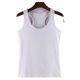 thumbnail image 3 of Jumpingount Chaleco de algodón para mujer, ropa recortada de moda de punto, camiseta transpirable fresca, camisas de fondo exterior de primavera, Prendas para la parte del cuerpo Beige L Jumpingount AP010463-09B, 3 of 6