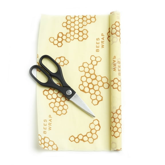 Bee's Wrap Single Roll in Honeycomb Print