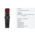 thumbnail image 4 of 3X RM991 Smart Universal Remote Control Multifunctional Learning Remote Control for TV/,DVD CD,SAT/CABLE and A/C,3* Remote Control,Black, 4 of 7