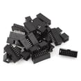 thumbnail image 1 of Conector de encabezado de caja recta de 14 pines de doble fila de 23 piezas, enchufes macho IDC de 2.54 mm, 1 of 1