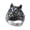 Blue, variant on Vintage 3D Majestic Wolf Head Ring for Men Stainless Steel Punk Hip Hop Zircon Band Blue Size 13
