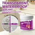 thumbnail image 4 of TaTaai 4Pcs Waterproof Sealant Clear, Wall Bathroom Roof Water-Based Waterproof Coating, Invisible Repairing Leak Seal Liquid Rubber Sealant for Indoor & Outdoor, 4 of 7