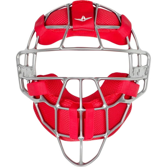 All Star Adult S7 Axis Magnesium Traditional Catchers Mask Scarlet