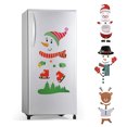 thumbnail image 1 of Snowman Refrigerator Magnets | Christmas Decorations Large Fridge Magnet Stickers | Xmas Holiday Decorations for Fridge, Metal Door, Cabinets, Garage Door, 1 of 7