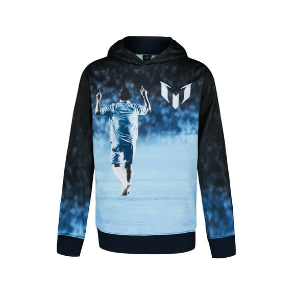 Messi Boys Sublimated Hooded Sweatshirt, Sizes 8-18