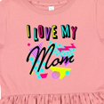 thumbnail image 4 of Inktastic I Love My Mom 80s Retro Style Girls Toddler Dress, 4 of 5
