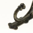 thumbnail image 3 of Abbracc Classic Industrial Double Clothes Hook Cast Iron Hanger Bronze, 3 of 7