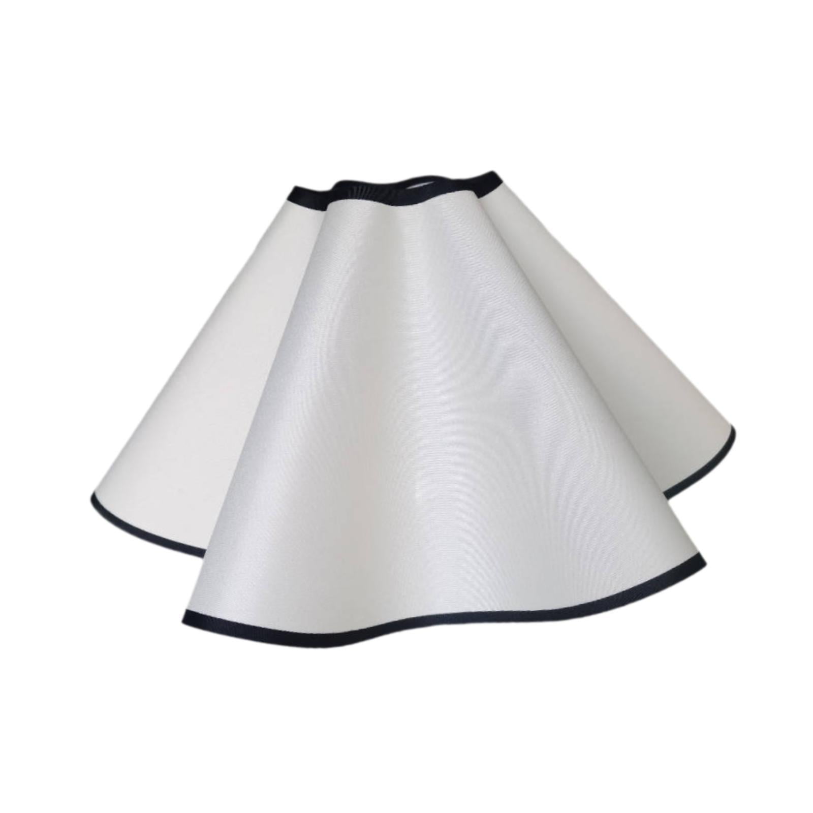 oshhni Petal Table Lamp Shade Cover Desk Light Shade for Dorm Living Room Farmhouse 38cm E27