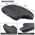 thumbnail image 4 of KBH Car Center Console Armrest Cover for 2017-2023 Subaru Crosstrek/Impreza Accessories, Anti-Scratch Middle Console Lid Cover Leather Armrest Protector, 4 of 8