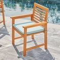 thumbnail image 6 of Light Wood Dining Armchair, 6 of 6