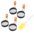 thumbnail image 4 of Eddwiin Round Egg Frying Ring with Non-Stick Coating Pancake Fried Mold DIY Kitchen Accessory, 4 of 8