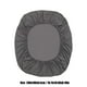 thumbnail image 3 of Sábana bajera ajustable de color liso | Protector de colchón de poliéster impermeable y anticenizas | Tamaño grande 200 x 180 cm | Suave y transpirable para cama doble tamaño queen, 3 of 6
